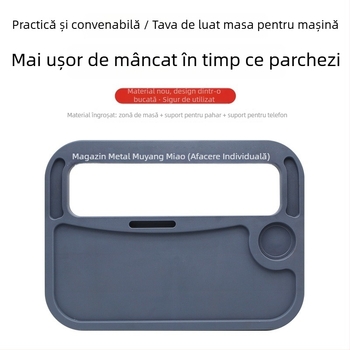 Masă de dining pentru camion cu unghi reglabil, montare pe perete, compatibil universal, material plastic-lemn