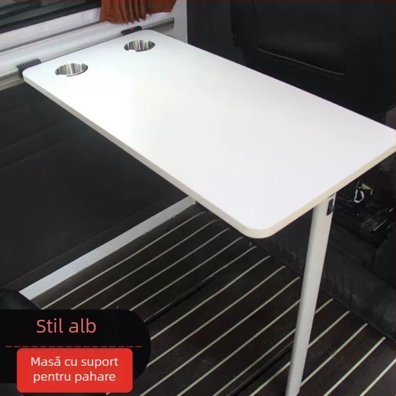 Masă pliabilă din lemn, montată pe perete, pentru mașină – depozitare universală (Material: Lemn; Instalare: Montare pe perete; Tip: Masă pliabilă; Compatibilitate: Universal)