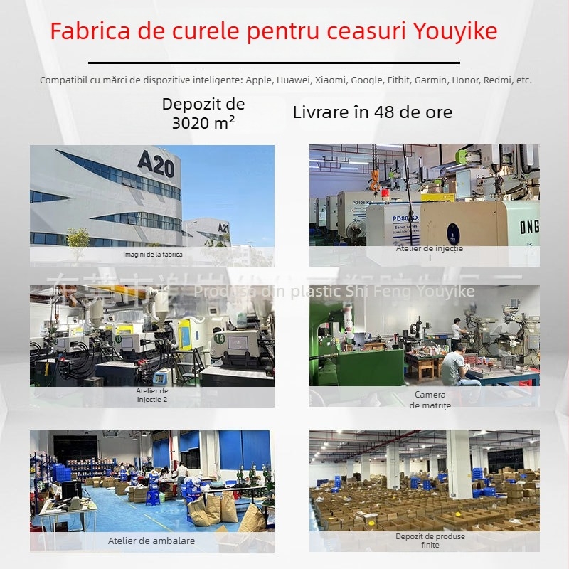 Bandă din silicon pentru Oppo Watch X/X2 și OnePlus Watch 2 – 20 g, cataramă cu pin, lansare în 2024