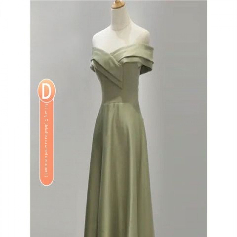 Rochie de domnișoară de onoare din bumbac | 90–95% bumbac | lungime midi | mâneci scurte | vara 2022