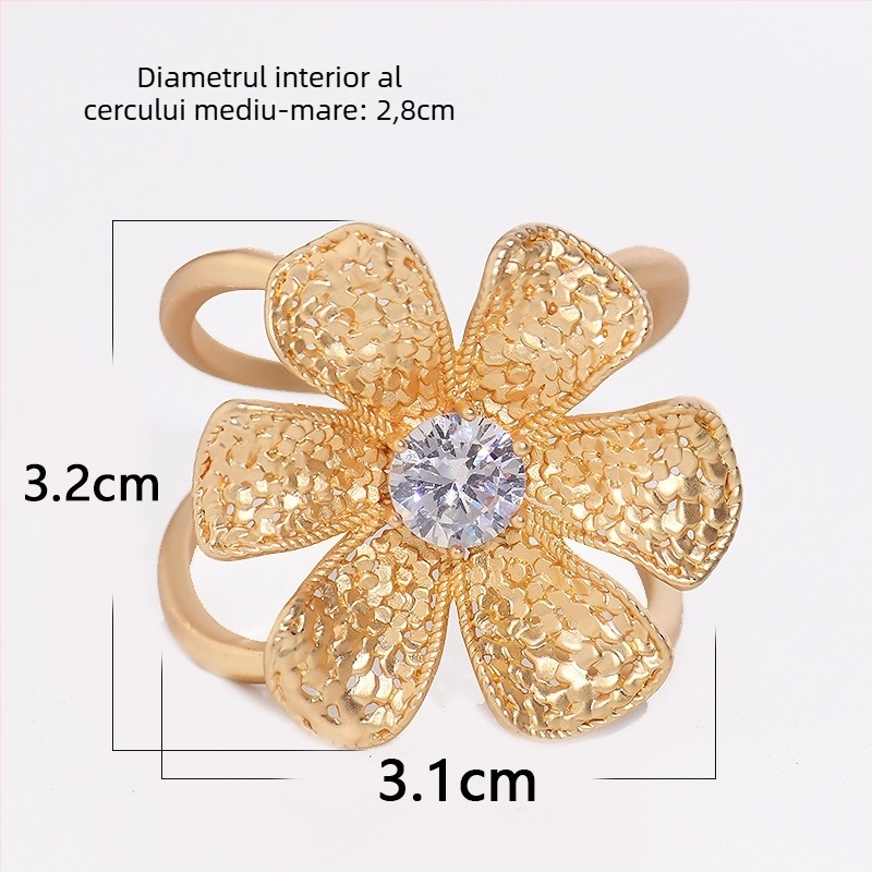 Cuier de curea pentru paltoane și eșarfe – aliaj, finisaj mat, stil minimalist feminin, zirconiu încrustat, placare electrogalvanică