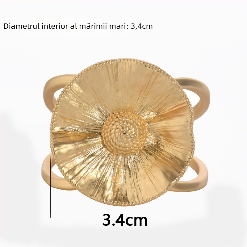 Cuier de curea pentru paltoane și eșarfe – aliaj, finisaj mat, stil minimalist feminin, zirconiu încrustat, placare electrogalvanică