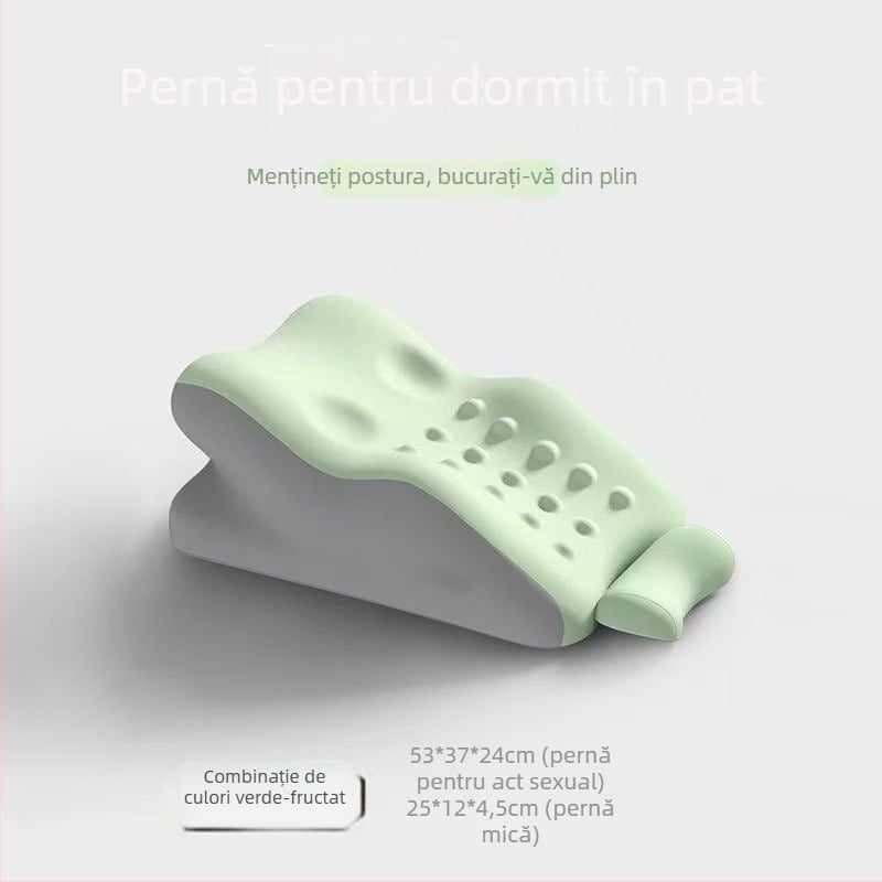 Pernă multifunctională din spumă cu memorie pentru cupluri, pernă de iubire, pernă de pat, pernă sexuală, pernă de îmbrățișare