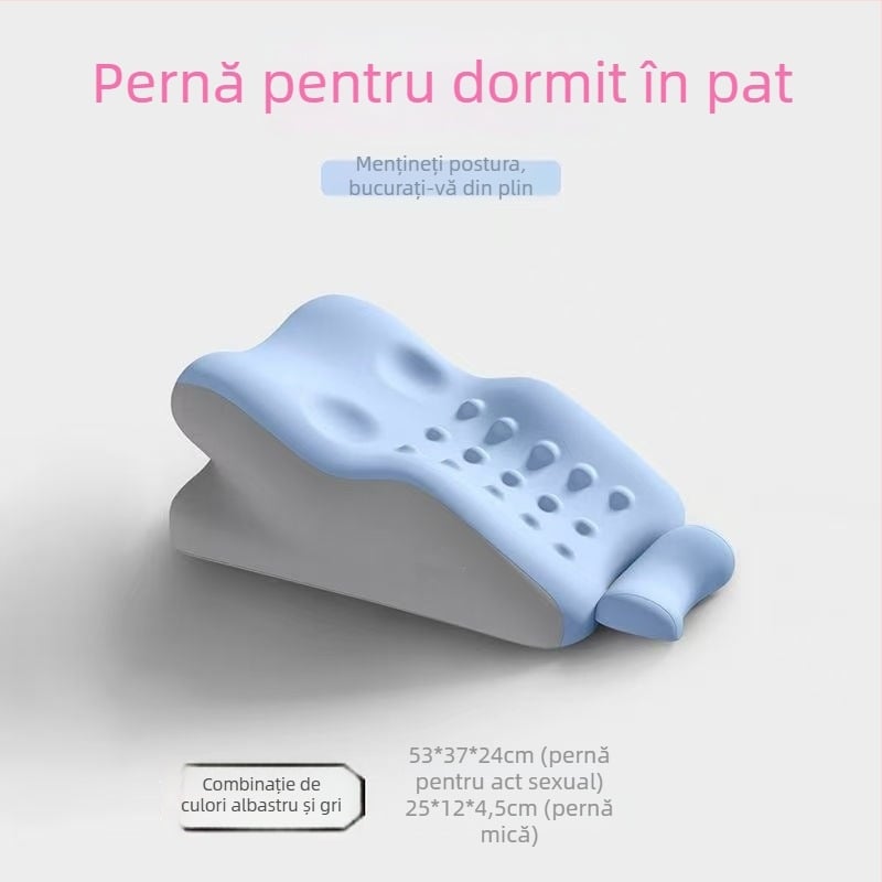 Pernă multifunctională din spumă cu memorie pentru cupluri, pernă de iubire, pernă de pat, pernă sexuală, pernă de îmbrățișare