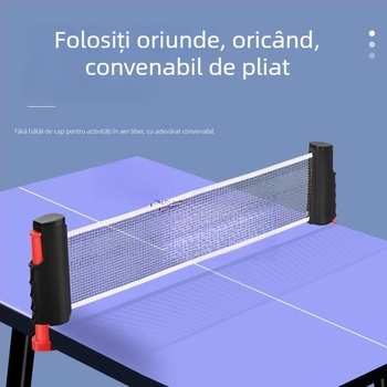 Suport portabil pentru plasă de tenis de masă din aliaj de aluminiu