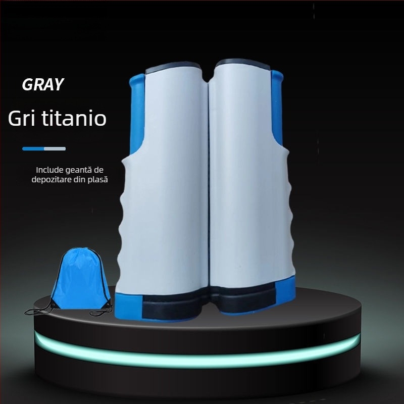 Suport portabil pentru plasă de tenis de masă din aliaj de aluminiu