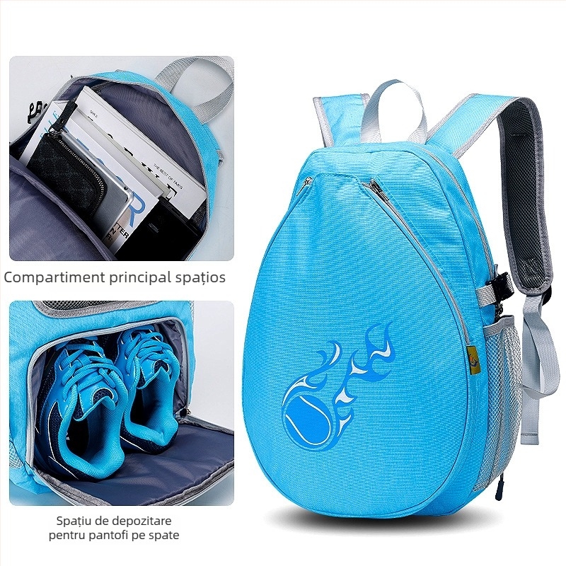 Geantă WPOLE pentru copii badminton/tenis — material Oxford, personalizare la comandă, etichetă privată licențiată