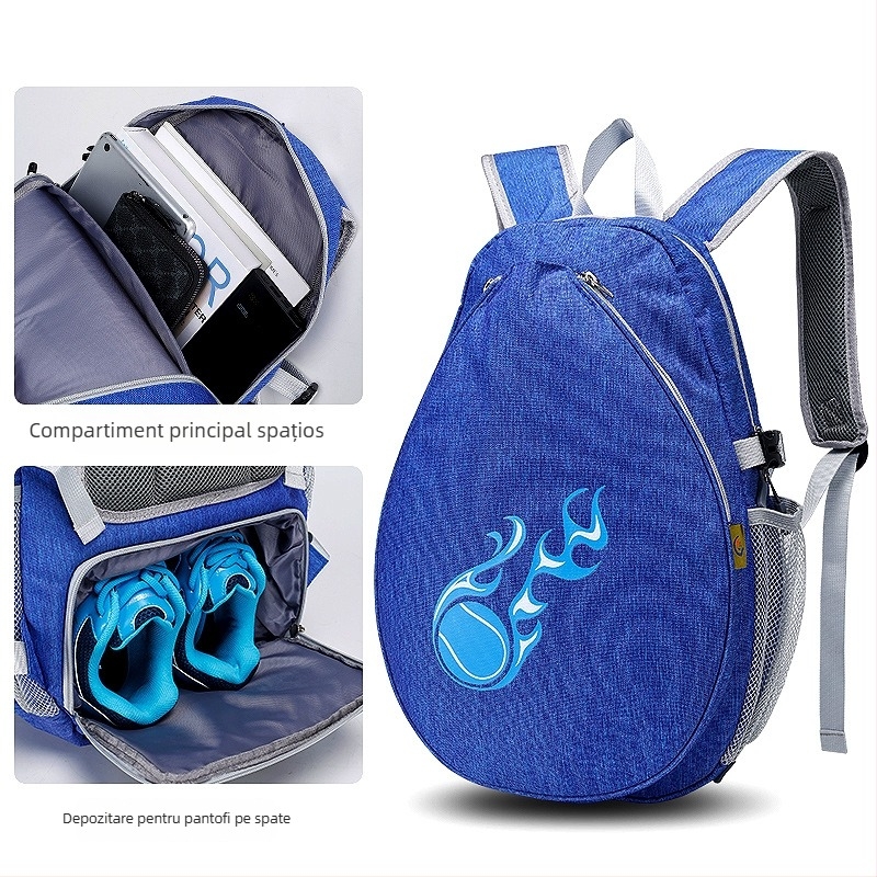 Geantă WPOLE pentru copii badminton/tenis — material Oxford, personalizare la comandă, etichetă privată licențiată