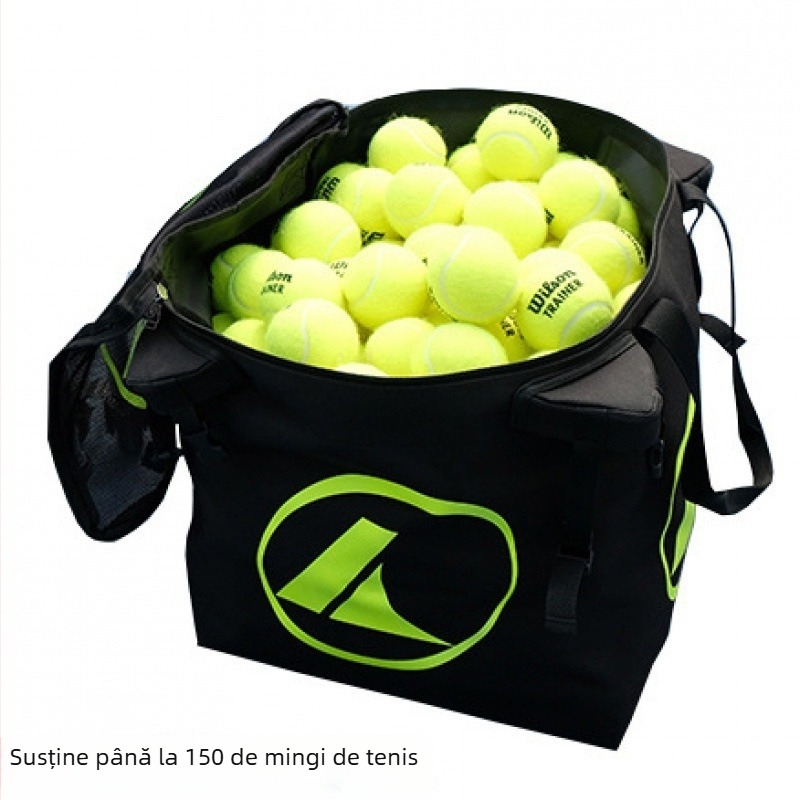 Geantă tenis izolație – pliabilă, portabilă, formă cilindrică de tip butoi, rezistentă la umezeală