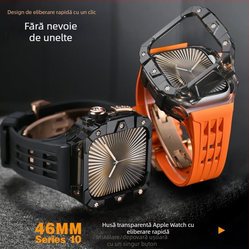 Carcasă protectoare pentru Apple Watch S10 - Peng Hui, policarbonat, 159 g