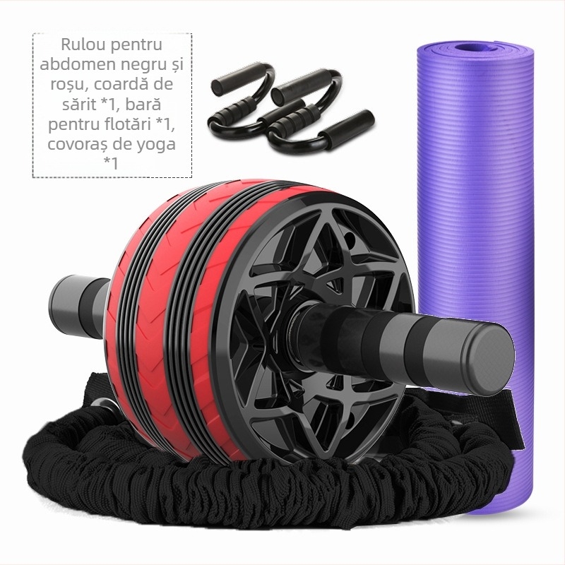 Roata abdominală pliabilă, 0,6 kg, Model 2019-07-D01, potrivită pentru birou, exterior, acasă