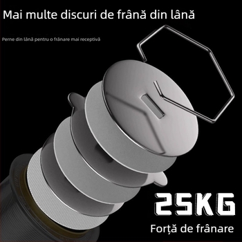 Mulineta Songchuan pentru pescuit cu aruncări lungi, raport de transmisie 4,8:1, 10 buc. într-o cutie