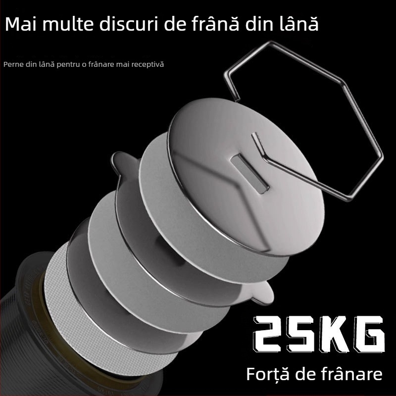 Mulineta Songchuan pentru pescuit cu aruncări lungi, raport de transmisie 4,8:1, 10 buc. într-o cutie