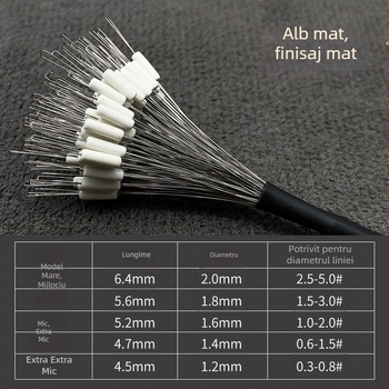 Perle din silicon cu închidere, set în vrac 010-line, finisaj mat, calitate premium, material: floare de mătase