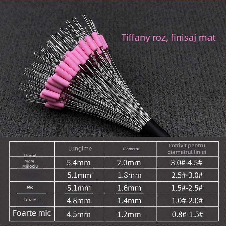 Perle din silicon cu închidere, set în vrac 010-line, finisaj mat, calitate premium, material: floare de mătase