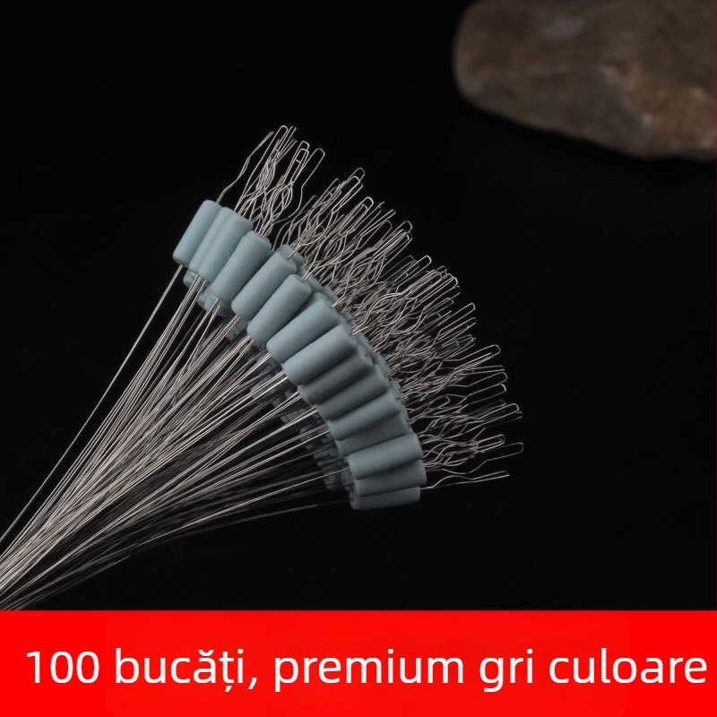 Mărgele din silicon Space Bead, pachet 100 bucăți