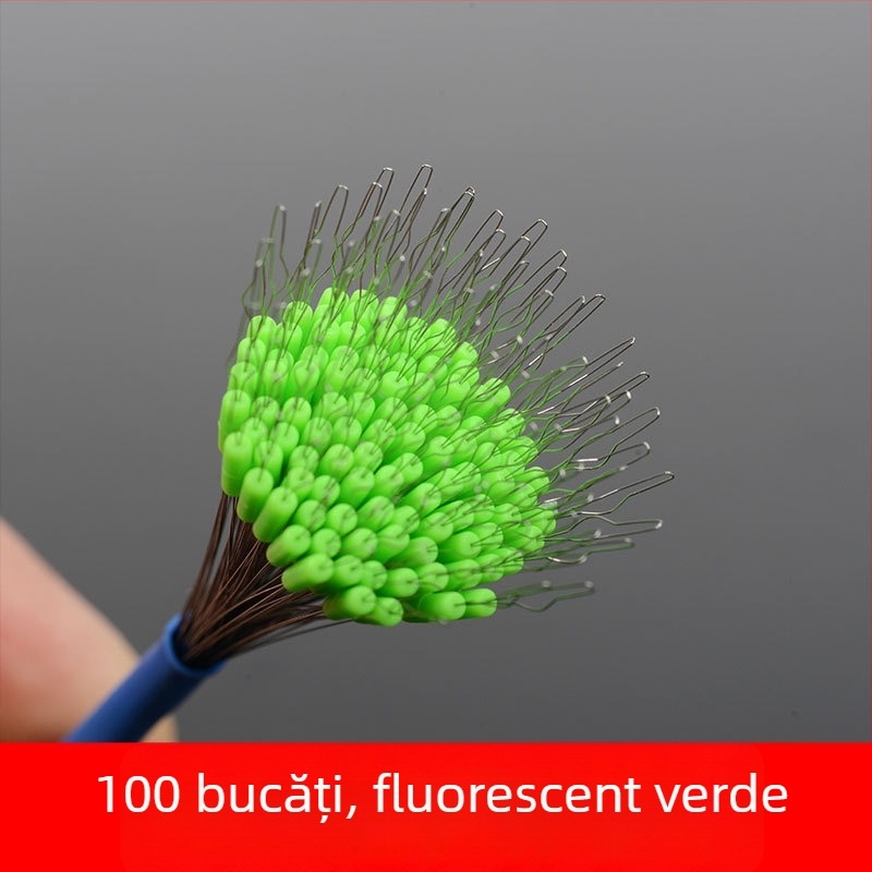 Mărgele din silicon Space Bead, pachet 100 bucăți