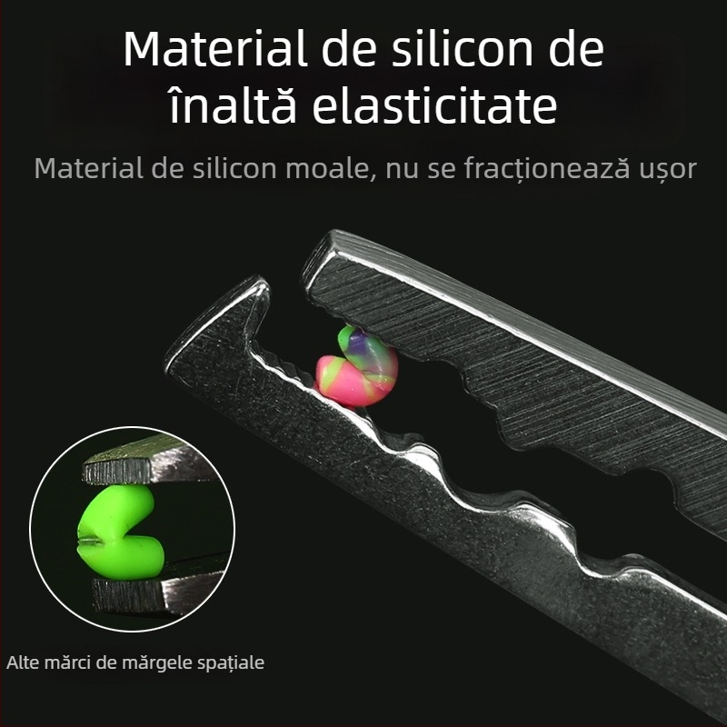 Mărgele spacer din silicon Antelope — la volum mare, întărire terminală, anti încurcări