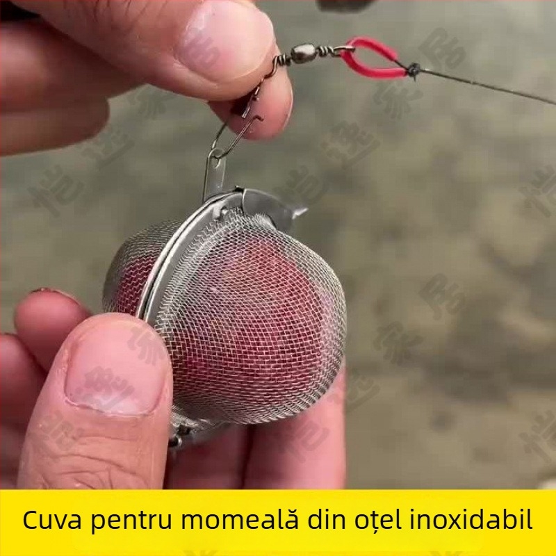 Air Force Star Kit de pescuit pentru începători cu cușcă de momeli din plasă fină și set de cârlige (SKU Pfujvz3nAMP+RAarJgjBw8e9c3s; Export cross-border: Da; Piața principală: Asia de Sud-Est)