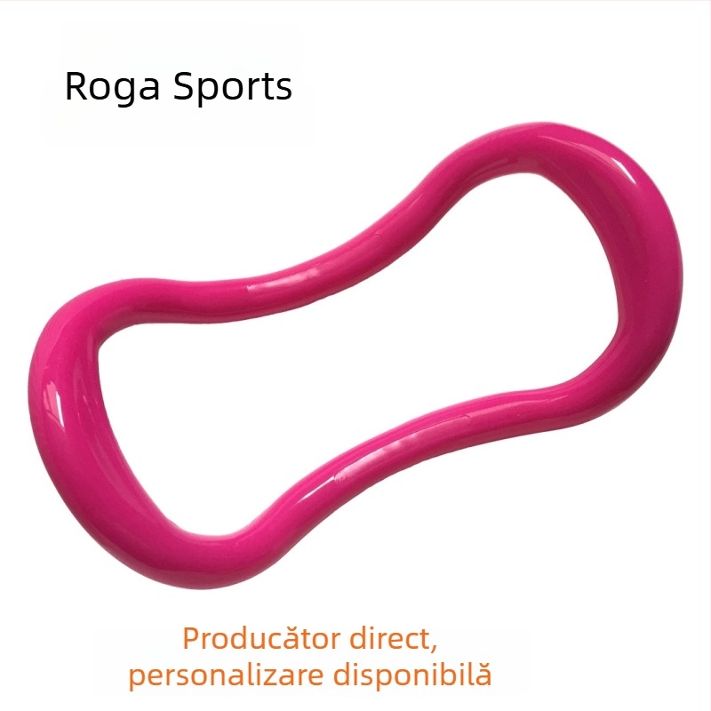 Inel de yoga Rujia – accesorii pentru întindere, eliberare a fasciei, fitness și modelare corporală
