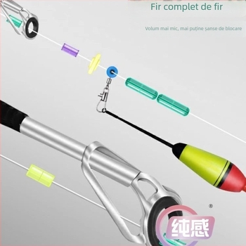 Set de undițe pentru pescuit la plută pentru pescuit în stâncă — kit complet de accesorii (Brand: Default item; Material: Other; Conținut: Set complet)