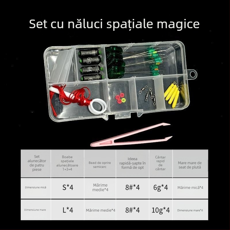 Set de undițe pentru pescuit la plută pentru pescuit în stâncă — kit complet de accesorii (Brand: Default item; Material: Other; Conținut: Set complet)