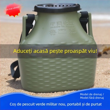 Coș plastic pentru pește, exterior, fără marcă