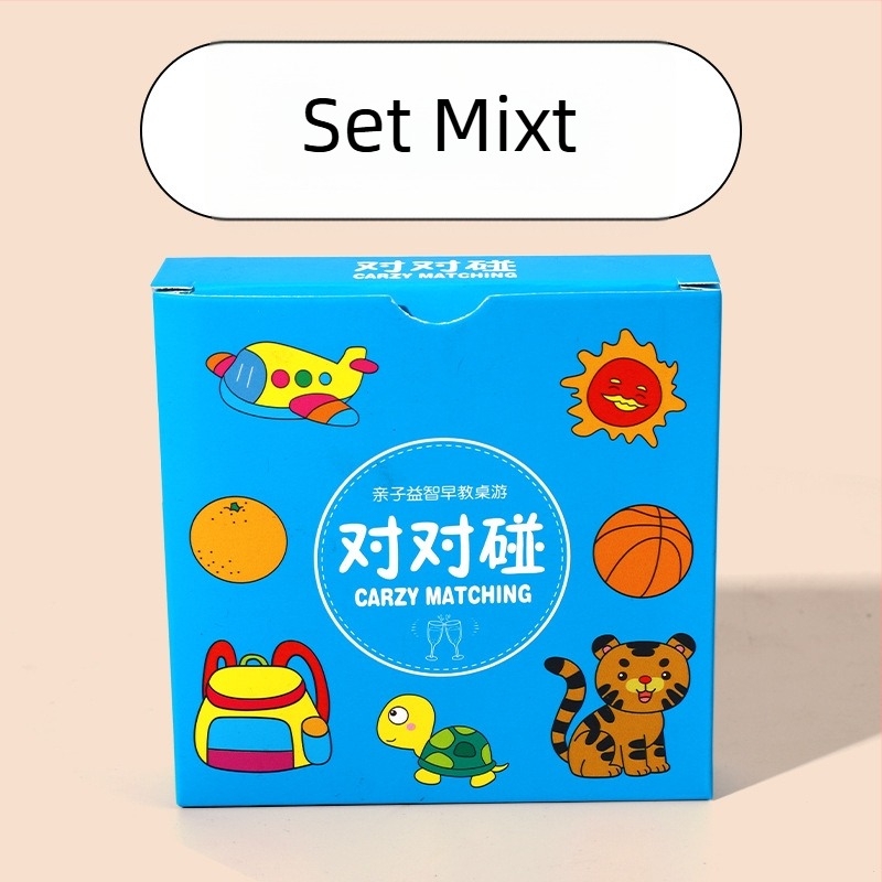 Carduri de joc de familie pentru reuniuni, antrenament interactiv de exprimare pentru copii 4–14 ani, cărți din hârtie, dezvoltă abilități vizuale, dezvoltare intelectuală și coordonare mână-ochi.