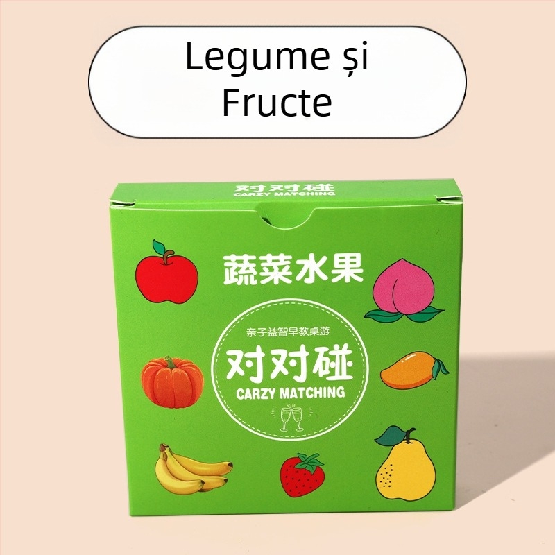 Carduri de joc de familie pentru reuniuni, antrenament interactiv de exprimare pentru copii 4–14 ani, cărți din hârtie, dezvoltă abilități vizuale, dezvoltare intelectuală și coordonare mână-ochi.