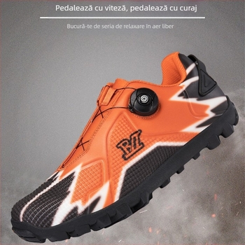 Pantofi de ciclism pentru bărbați, MTB, talpă rigidă — pantofi profesioniști pentru ciclism