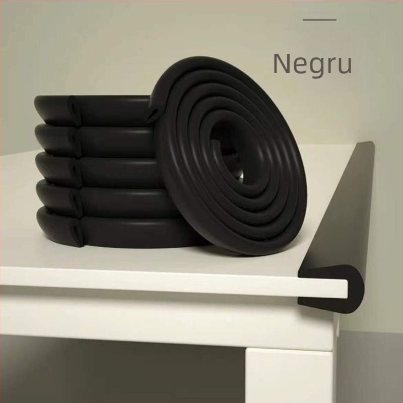 Bandă de protecție în formă de U pentru masă, burete, autoadezivă, protecția marginilor din sticlă