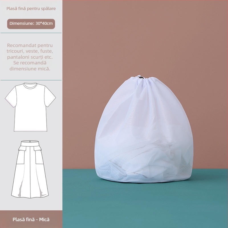 Husă protecție din plasă pentru mașina de spălat – husă pentru pulovere, sutiene și cașmir, pentru scurgere (Material: Alt; Lansare pe piață: Primăvara 2017; Stil: Alt)