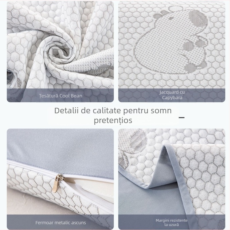 Fețe de pernă, țesătură jacquard, fibre de poliester, vopsire reactive, țesătură 30s