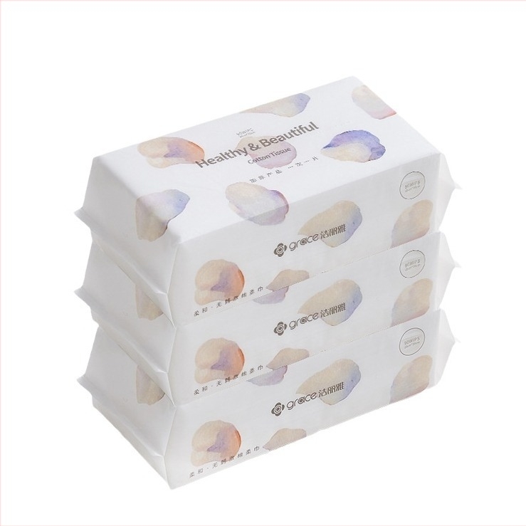 Prosoape de față Grace Jie Liya, fibre vegetale, de unică folosință, proces de turnare, fără personalizare