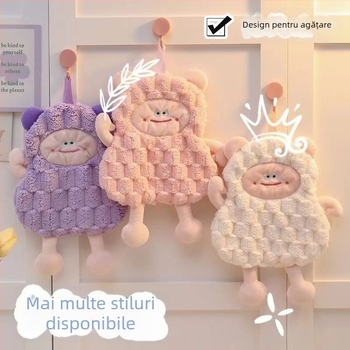 Prosop de mână pentru bucătărie (microfibră, 150D, îngroșat, uscare rapidă, cusătură pe margine)