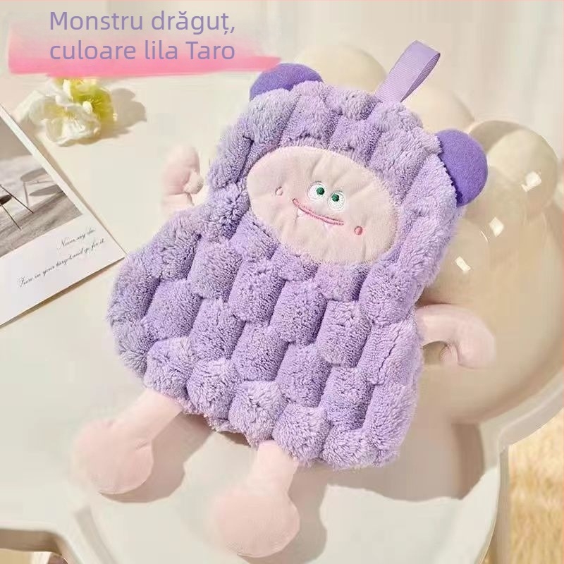 Prosop de mână pentru bucătărie (microfibră, 150D, îngroșat, uscare rapidă, cusătură pe margine)