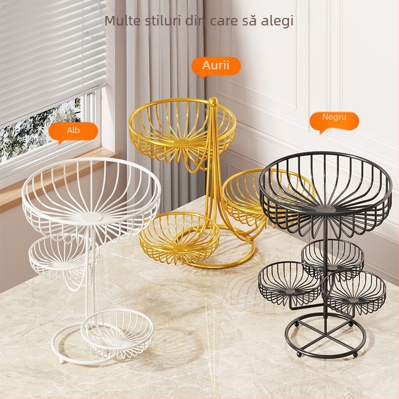 MUGG Raft de stocare coș de fructe, multi-etajat, display de fructe pe masă pentru uz casnic, material: Alt, lansat 2025-07-03
