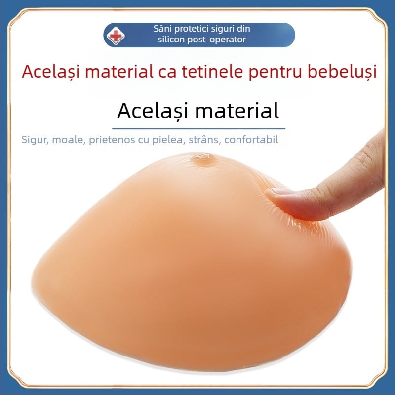Proteză mamară din silicon după mastectomie pentru femei, inserție pentru sutien