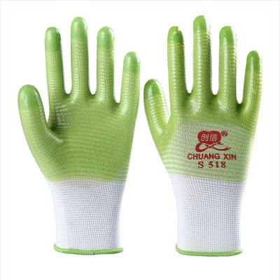 Mănuși de lucru - rezistente la abraziune, durabile, impermeabile, rezistente la ulei, anti-înțepare (Lungime 23 cm; Greutate 84 g; Rezistență la ulei)