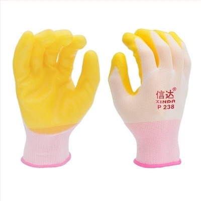 Mănuși de lucru - rezistente la abraziune, durabile, impermeabile, rezistente la ulei, anti-înțepare (Lungime 23 cm; Greutate 84 g; Rezistență la ulei)