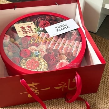 Cutie cadou rotundă impermeabilă, personalizată – PVC + carton; Număr articol: Round Waterproof Gift Box; Tip produs: Personalizat + În stoc; Margine eroare: 0.5