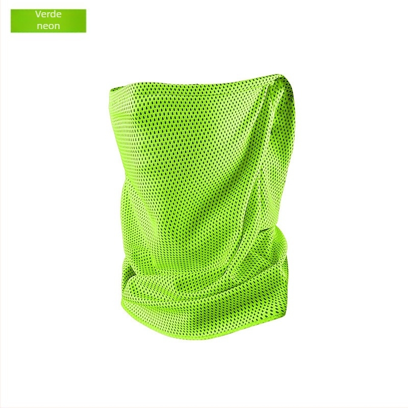 Mască de ciclism cu protecție solară, răcoroasă și respirabilă pentru gât - poliester, unisex, personalizare disponibilă