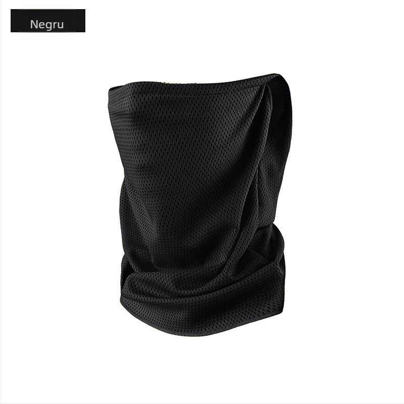 Mască de ciclism cu protecție solară, răcoroasă și respirabilă pentru gât - poliester, unisex, personalizare disponibilă