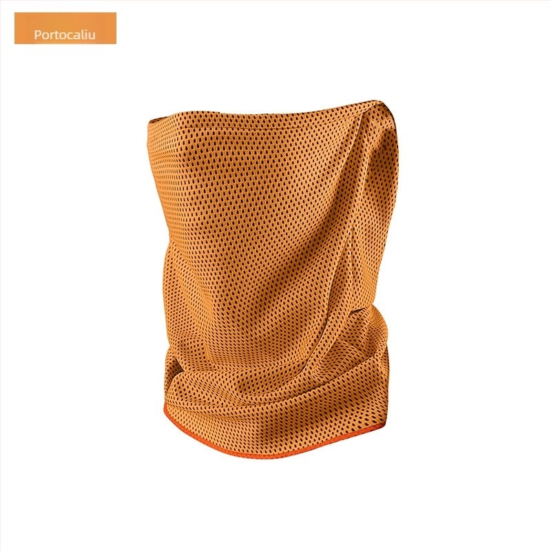 Mască de ciclism cu protecție solară, răcoroasă și respirabilă pentru gât - poliester, unisex, personalizare disponibilă