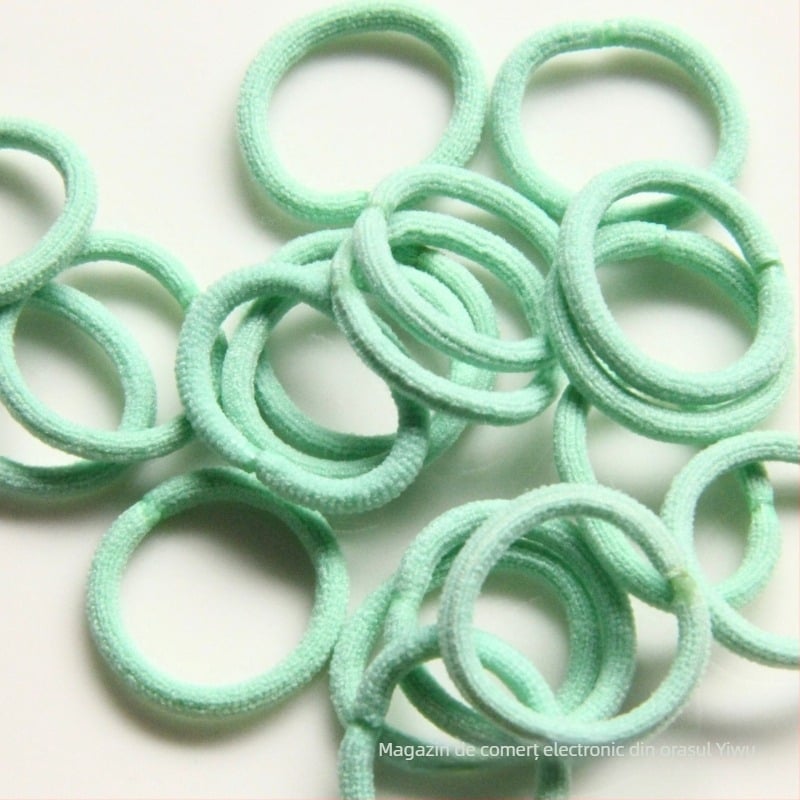 Elastici pentru păr pentru copii - Cordon tricotat, elasticitate mare, nu deteriorează părul, origine Yiwu