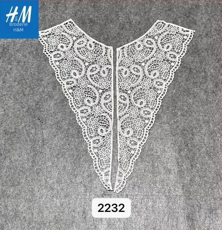 Cardigan din dantelă solubilă în apă, cu guler din plasă, broderie florală, stil coreean