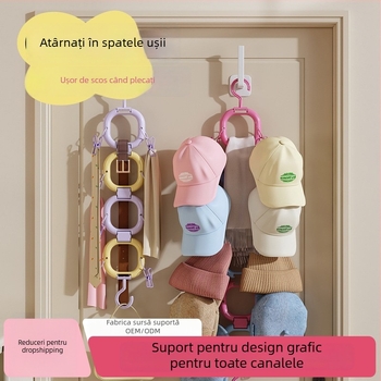 Suport clip pentru pălării - plastic, pliabil, model 1, brand Orange Words