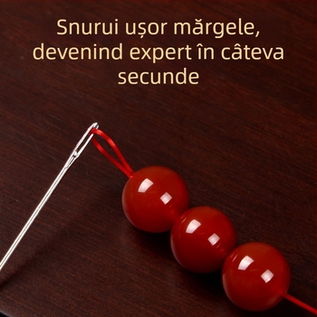 Accesorii DIY pentru bijuterii: ac de mărgele cu gaură medie, oțel inoxidabil, turnare, brand Yishengwang