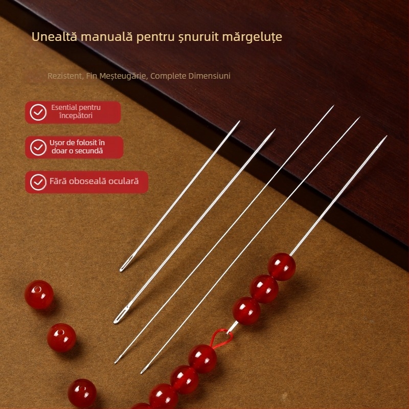 Accesorii DIY pentru bijuterii: ac de mărgele cu gaură medie, oțel inoxidabil, turnare, brand Yishengwang