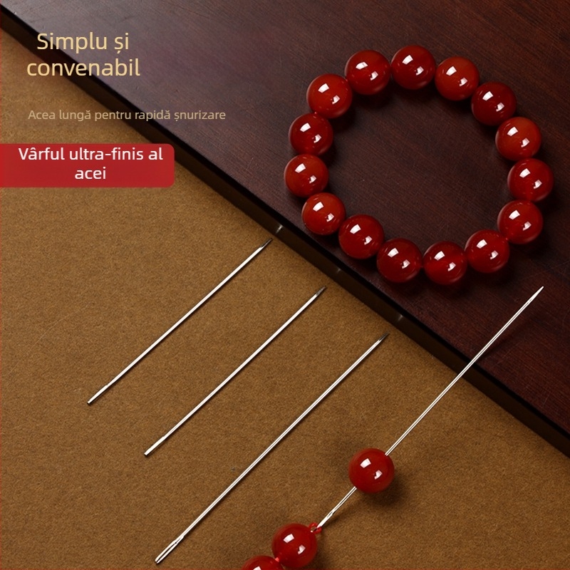 Accesorii DIY pentru bijuterii: ac de mărgele cu gaură medie, oțel inoxidabil, turnare, brand Yishengwang